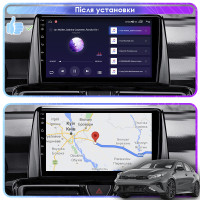Штатна магнітола Kia Forte 2018-2021 Element 6/128 4G CarPlay