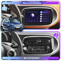 Штатна магнітола Smart Fortwo  2014- Element Prime 2/32 4G CarPlay