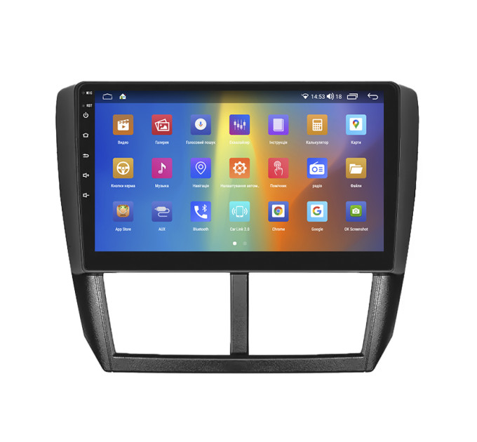 Штатна магнітола Subaru Impreza  2007-2011 Element Prime 2/32 4G CarPlay