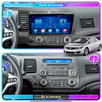 Штатна магнітола Honda Civic 2008-2012 Element 6/128 4G CarPlay