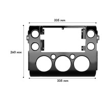Перехідна рамка Toyota FJ Cruiser 2007+ (6880)