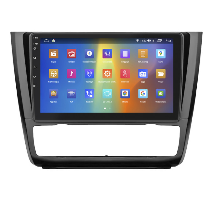 Штатна автомагнітола BMW (E81/E82/E87/E88) 2007-2011 Element Prime 2/32Gb CarPlay 4G