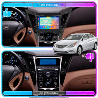 Штатна магнітола Hyundai Sonata (YF) 2009-2014 Element Prime 4/64 4G CarPlay