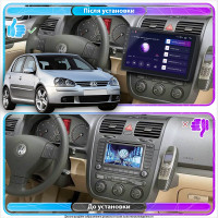 Штатна магнітола Volkswagen Golf 2003-2009 Element Prime 2/32 4G CarPlay