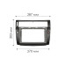 Перехідна рамка Black Citroen C4 2004-2010 6346