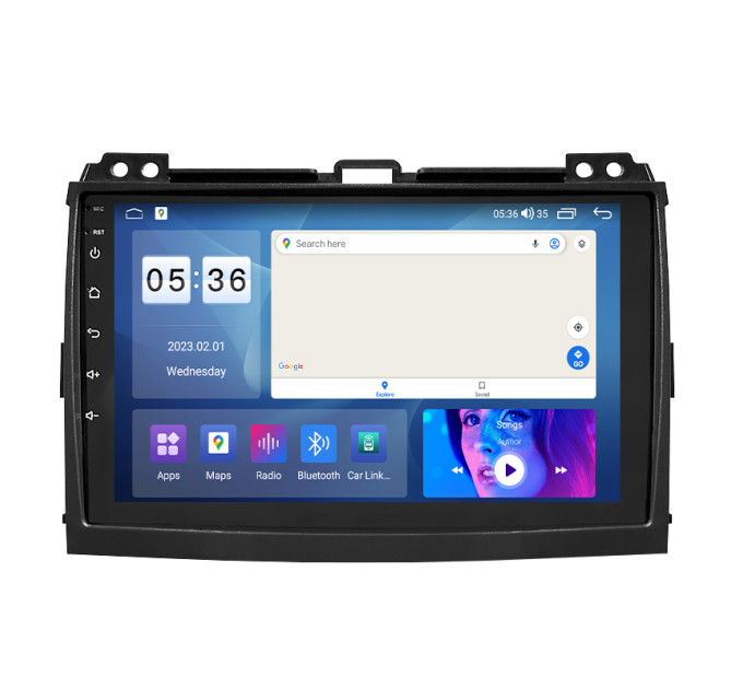 Штатна магнітола Toyota Land Cruiser Prado 120 Series 2002-2007 Element Prime 2/32 CarPlay 4G