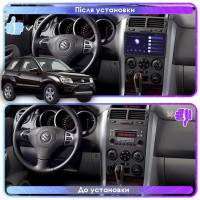 Штатна магнітола Suzuki Grand Vitara 2012-2015 Element 6/128 4G CarPlay