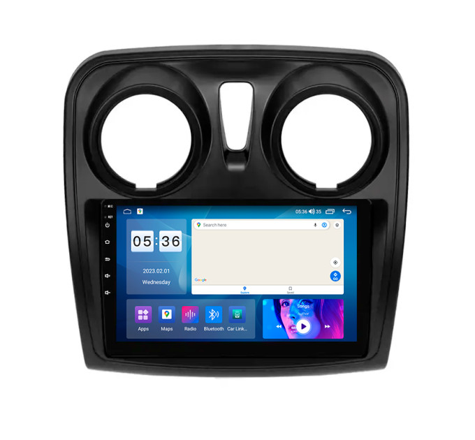 Штатна магнітола Renault Lodgy 2012- Element Prime 2/32 CarPlay 4G