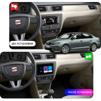 Штатна магнітола SEAT Toledo 2012-2019 Element Prime 4/64 CarPlay 4G