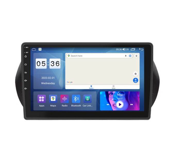 Штатна магнітола Fiat Qubo 2016-2019 Element Prime 2/32 CarPlay 4G