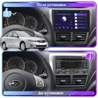 Штатна магнітола Subaru Impreza  2007-2011 Element Prime 4/64 4G CarPlay