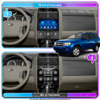 Штатна магнітола Ford Escape 2007-2012 Element 4/64 4G CarPlay