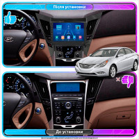 Штатна магнітола Hyundai Sonata (YF) 2009-2014 Element 6/128 4G CarPlay