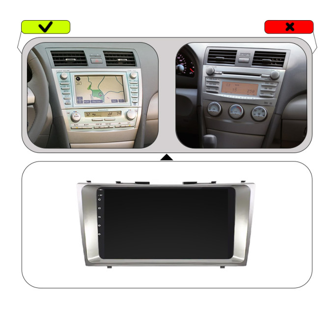 Штатна магнітола Toyota Camry (XV40) 2006-2009 Element Prime 2/32 4G CarPlay