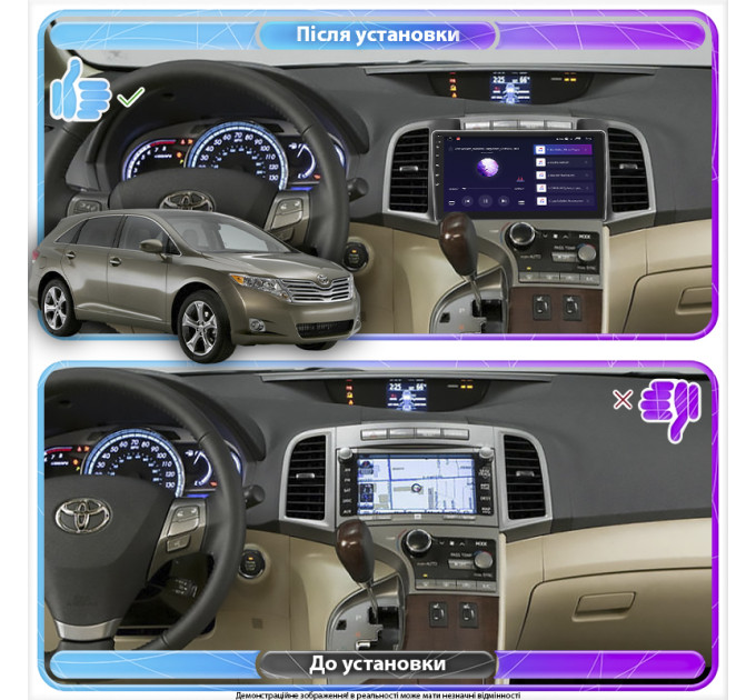 Штатна магнітола Toyota Venza 2008-2012 Element 4/32