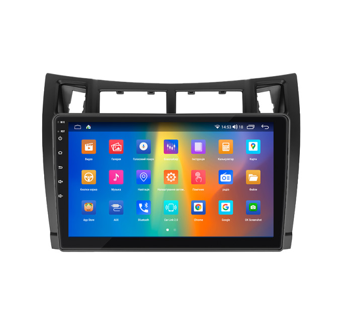 Штатна магнітола Toyota Vitz (XP90) 2005-2011 Element Prime 2/32 4G CarPlay