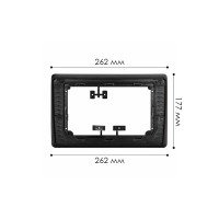 Перехідна рамка Renault Master 2010-2019 Opel Movano (B) 2010-2019 Nissan NV400 2010-2019 (7600)
