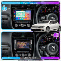 Штатна магнітола Volkswagen Scirocco 2014-2017 Element Prime 2/32 CarPlay 4G