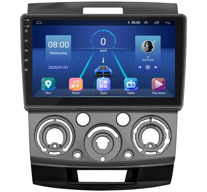 Штатна магнітола Ford Ranger 2006-2009 Element 4/64 4G CarPlay