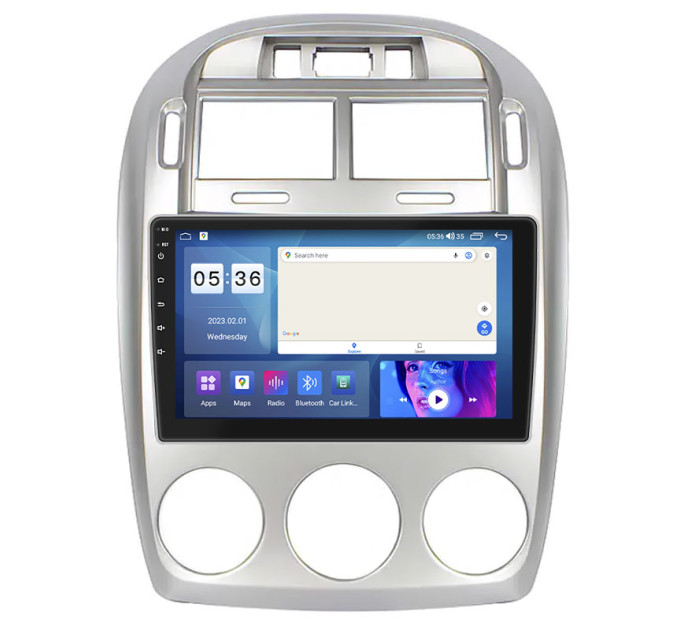 Штатна магнітола Kia Cerato Manual AC 2003-2007 Element Prime 2/32 CarPlay 4G