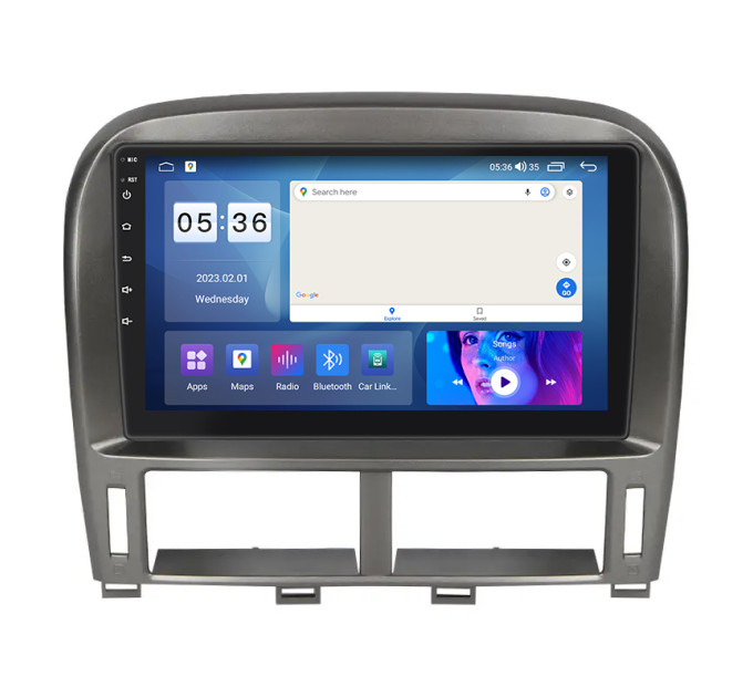 Штатна магнітола Toyota Celsior (F30) ver 2 2000-2003 Element Prime 2/32 CarPlay 4G