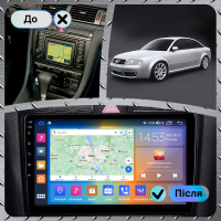 Штатна магнітола Audi S6 (C5) 1999-2004 Element Prime 2/32 4G CarPlay