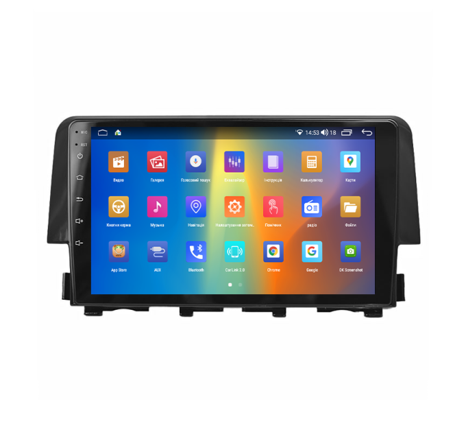 Штатна магнітола Honda Civic 2015-2021 Element Prime 4/64 4G CarPlay