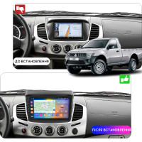 Штатна магнітола Mitsubishi L200 2006-2014 Element Prime 2/32 4G CarPlay