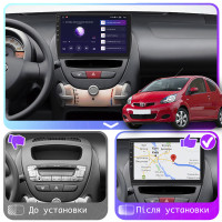Штатна магнітола Toyota Aygo 2009-2012 Element Prime 4/64 4G CarPlay