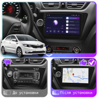 Штатна магнітола Kia K2  (QB) 2011-2017 Element Prime 2/32 4G CarPlay