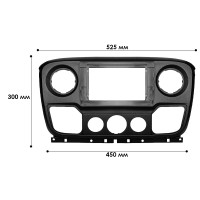 Перехідна рамка Renault Master 2010-2019 Opel Movano (B) 2010-2019 Nissan NV400 2010-2019
