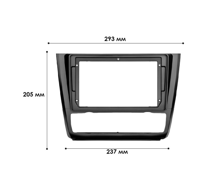 Перехідна рамка BMW 1 Series E88 E82 E81 E87 2007-2011 AC (7106)
