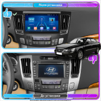 Штатна магнітола Hyundai Sonata (NF) Auto AC 2008-2010 Element 6/128 4G CarPlay
