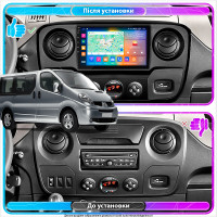 Штатна магнітола Renault Master  2010-2019 Element Prime 2/32 4G CarPlay