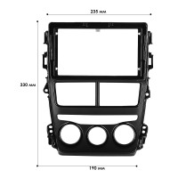 Перехідна рамка Toyota Yaris 2017-2020 (6374)