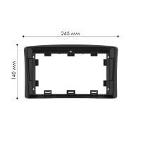 Перехідна рамка Toyota Land Cruiser (100) 1998-2003 Lexus LX 470 1998-2002 (7593)