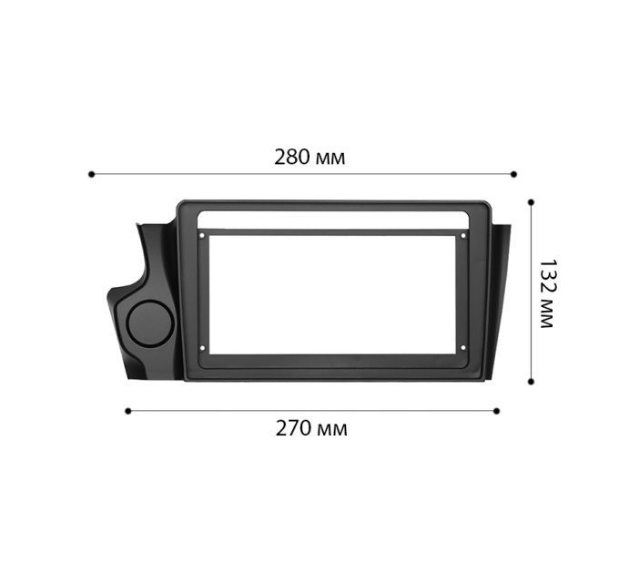 Перехідна рамка Citroen DS4 DS5 DS6 DS5LS 2014-2017 Auto AC (7601)