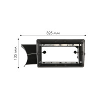 Перехідна рамка Mercedes-Benz C-Class W204 C204 S204 2011-2015 (7525)