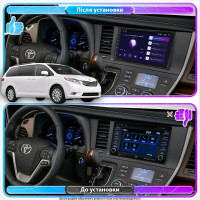 Штатна магнітола Toyota Sienna 2014-2017 Element 1/16