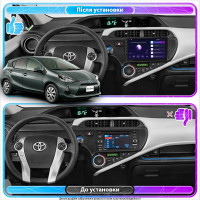 Штатна магнітола Toyota Aqua 2011-2014 Element 1/16