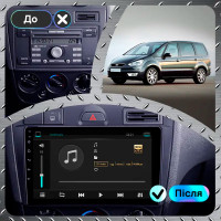 Штатна магнітола Ford Galaxy 2006-2010 Element 4/64 4G CarPlay