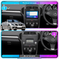 Штатна магнітола Mercedes-Benz SLK-Клас (R171)2008-2011 Element Prime 4/64 CarPlay 4G
