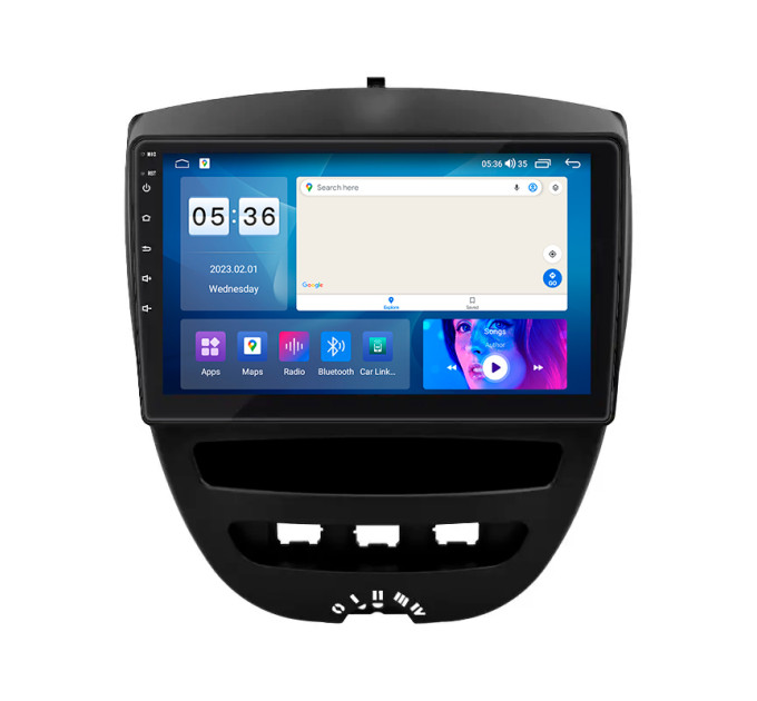 Штатна магнітола Peugeot 107 2009-2012 Element Prime 4/64 CarPlay 4G