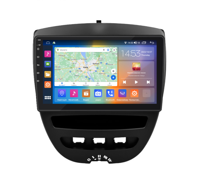 Штатна магнітола Citroen C1 2012-2014 Element Prime 4/64 4G CarPlay