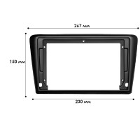 Перехідна рамка Skoda Rapid Spaceback 2014-2019 (7216)
