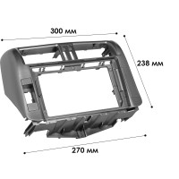 Перехідна рамка Toyota Land Cruiser Prado (150) 2009-2013 (6628)