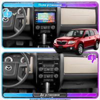 Штатна магнітола Mazda Tribute 2007-2011 Element Prime 4/64 4G CarPlay
