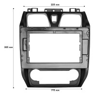 Перехідна рамка Geely Emgrand EC7 2012-2014 (7715)