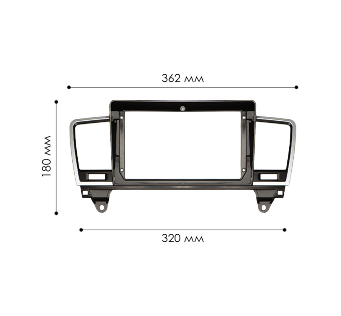 Перехідна рамка Mercedes-Benz M-Class W166 ML 2011-2015 (7152)