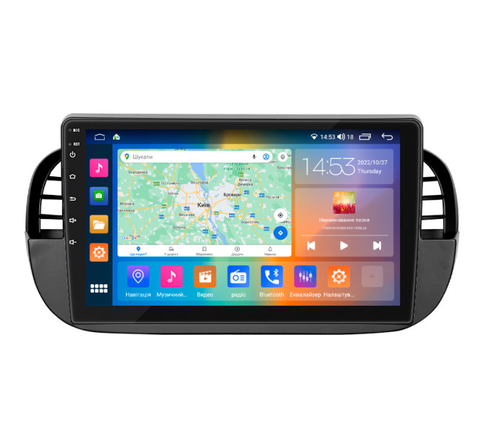 Штатна магнітола Fiat 500 2007-2015 Element Prime 2/32 CarPlay 4G